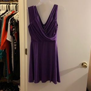 Brand New Purple Mini Dress Size Small